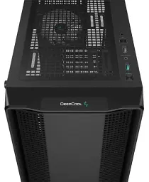 Корпус Deepcool CC560 ARGB V2, Black, без БЖ, Mid Tower, ATX / Micro ATX / Mini ITX, 1xUSB 3.0 / 1xUSB 2.0, макс. CPU - 165 мм / GPU - 370 мм, 4x120 мм ARGB, бічна панель із загартованого скла (R-CC560-BKNAA0-G-2) - мініатюра 5