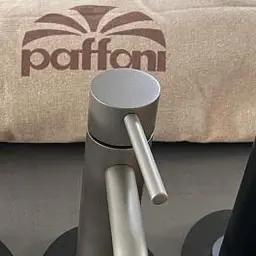 Змішувач для раковини Paffoni Light без донного клапана mercury grey LIG071MG, Сірий - мініатюра 4