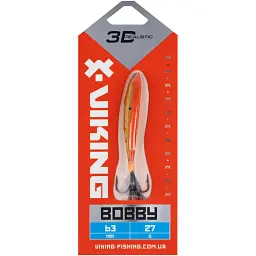 Бокоплав Viking Fishing Bobby 63mm 27.0g #08 Candle Flame - мініатюра 2