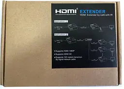 Подовжувач Atcom HDMI - RJ-45 (F/F), до 120 м, Black (14157) - мініатюра 3