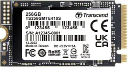 Накопичувач SSD Transcend m.2 NVMe 256GB M.2 2242, PCIe 4.0x4 3D TLC DRAM-less (TS256GMTE410S)