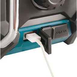 Радіоприймач акумуляторний Makita MR002GZ (XGT, LXT, CXT, Bluetooth, FM/AM, 2 x 5 Вт, без акумуляторів та зарядного пристрою) - мініатюра 5