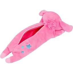 Пенал Yes Fluffy Friends Зайченя Орлі, 30х9 см, рожевий (533341) - мініатюра 2