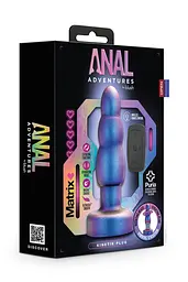Анальна пробка Anal Adventures Matrix Kinetik Plug 14.6 см (фіолетовий) - мініатюра 5