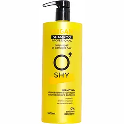 Шампунь O'Shy Argan Professional, відновлення пошкодженого волосся, 1 л