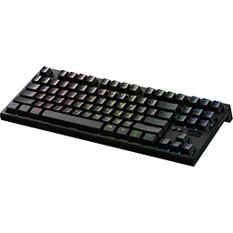 Клавіатура GamePro MK180B Hot-Swap Red Swich RGB USB Black [MK180B] [121466] - мініатюра 3