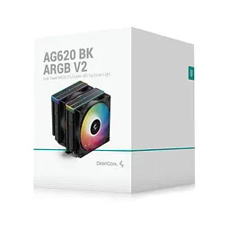 Кулер для процесора Deepcool AG620 BK ARGB V2 (R-AG620-BKAMMN-GJD) - мініатюра 2