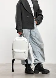 Жіночий рюкзак Sambag Talary білий 35 х 25 х 12 см (35312008)