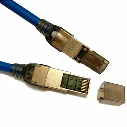 Конектор RJ45 cat.6A STP 8P8C, безінструментальний Kingda (KD-KJ6A-17S) - мініатюра 2