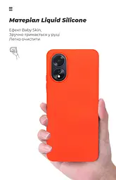 Чехол ArmorStandart ICON для OPPO A18 4G / A38 4G Red (ARM71032) - мініатюра 7