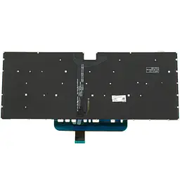 Клавіатура для ноутбука HUAWEI (W29 series) rus чорний без фрейму підсвічування клавіш - мініатюра 2