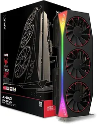 Відеокарта XFX AMD Radeon RX 9070 XT 16GB Mercury OC Magnetic Air Edition with RGB (RX-97TMARGB9) (GDDR6, 256 bit, PCI-E v5.0 x16) - мініатюра 5