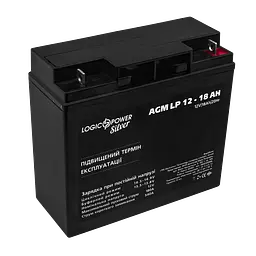 Акумулятор AGM LP 12V - 18 Ah Silver