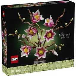 Конструктор LEGO Botanicals Гілки магнолії 435 деталей (11510) - мініатюра 2