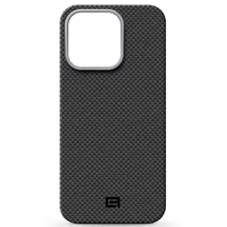 Чохол до мобільного телефона Armorstandart BlackIcon Kevlar MagCase Apple iPhone 16 Pro Max Black (ARM88535) - мініатюра 1