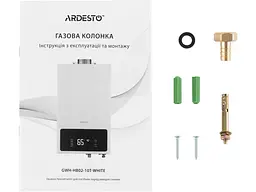 Газова колонка Ardesto HB02 White (GWH-HB02-10T-WHITE1) - мініатюра 9