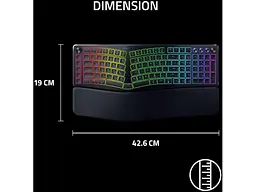 Клавіатура Razer Pro Type Ergo USB/WL/BT ENG (RZ03-05440100-R3M1) - мініатюра 12