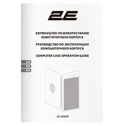 Корпус 2E Credo V285W без БП White (2E-V285W) - мініатюра 9