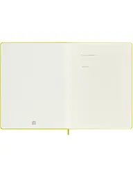 Записник Moleskine Silk великий, Лінійка Солом'яно-жовтий (QP090M6SILK) - мініатюра 3