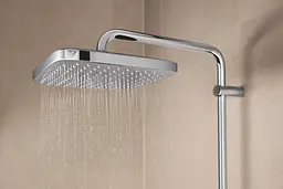 Душова система з термостатом для настінного монтажу Grohe Tempesta System 250 Cube 26689001, Хром - мініатюра 9