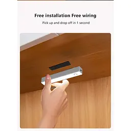 Нічний світильник Yeelight  Xiaomi Motion Sensor Closet Light A15 Black [YLCG026] [76872] - мініатюра 3
