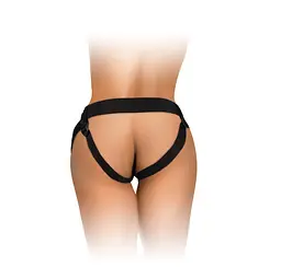Страпон King Cock Elite Comfy Silicone Body Dock Kit 21 см коричневий - мініатюра 3