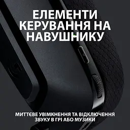 Навушники Logitech G535 Lightspeed Wireless Gaming Headset Black (981-000972) - мініатюра 7