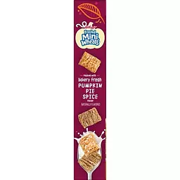 Пластівці Kellogg's Frosted Mini Wheats Pumpkin Pie Spice Cold Breakfast Cereal 623.7g - мініатюра 6