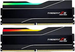 Модуль пам'яті G.Skill DDR5 32GB (2x16) Trident Z5 Neo RGB Black 6400MHz AMD EXPO(F5-6400J3239G16GX2-TZ5NR) (F5-6400J3239G16GX2-TZ5NR)