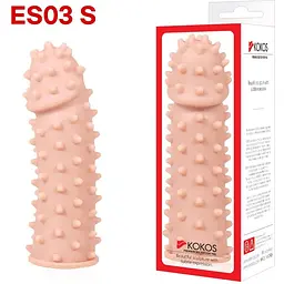 Насадка на член Kokos Extreme Sleeve ES.03 S - мініатюра 4