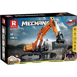 Конструктор Reobrix Mechanical Екскаватор з пультом (22003) [160786] - мініатюра 2