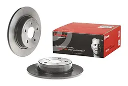 Диск гальмівний невентильований Ford Kuga II, Transit V408, C-max II 10-25р Brembo (08.B601.11) - мініатюра 2