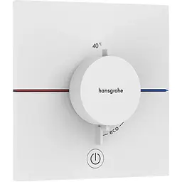Термостат для душу Hansgrohe ShowerSelect Comfort E matt white 15575700