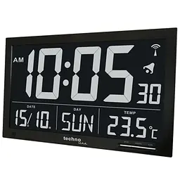 Настінний годинник Technoline WS8007 Black (WS8007) - мініатюра 1
