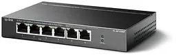 Комутатор TL-SF1006P 6x1FE (4xPoE), 67Вт, Некерований TP-Link teh0018152 - мініатюра 3
