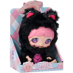 Дитяча м'яка іграшка-брелок Bambi "Lovely Baby" 6053a(Black)