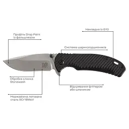 Ніж Skif Sturdy II SW Black - мініатюра 6