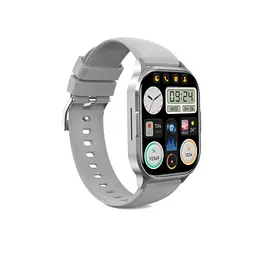 Смарт-часи XO-J10 AMOLED Screen Star Mist Magnetic Square Smart Sports Talking Watch Сірий - мініатюра 3