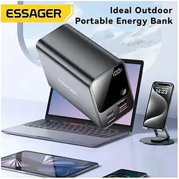 Акумулятор зовнішній Essager F3002 Series 27000mah Large Capacity Power Bank 220W - мініатюра 6
