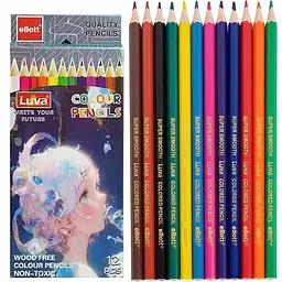 Олівці для малювання "Luva Ellott" Bambi CQ1003-12