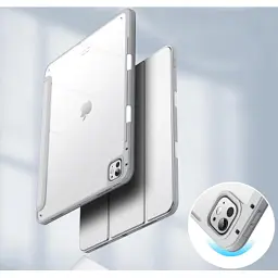 Чохол до планшета BeCover Soft Edge TPU Apple iPad Pro 13" M4 2024 Gray (711718) - мініатюра 3