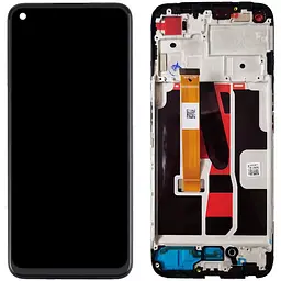 Дисплей Realme Q3s/Q3t чорний, з рамкою