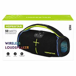 Bluetooth колонка Hopestar H61 50W Black - мініатюра 3