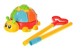 Іграшка каталка на паличці Жук A0510, в сітці р.20x16x16 см YG Toys - мініатюра 2