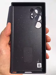 Оригінальний силіконовий чохол для Samsung Galaxy S24 Ultra Samsung Silicone Case Dark Violet EF-PS928TEEGWW (S928) - мініатюра 7