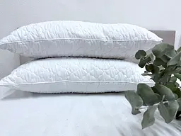 Подушка Ecotton 40х60 см гіпоалергенна натуральна білого кольору (04249/1)
