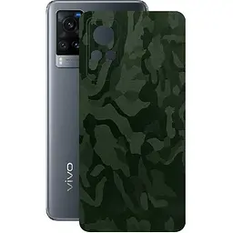 Захисна плівка StatusSKIN для Vivo X60 5G Корпус Вініл Камуфляж зелений