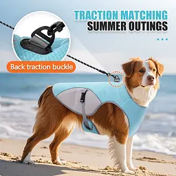 Літній охолоджувальний жилет для собак Derby Summer Dog Cooling Harness PA0360-2 Blue, L - мініатюра 3