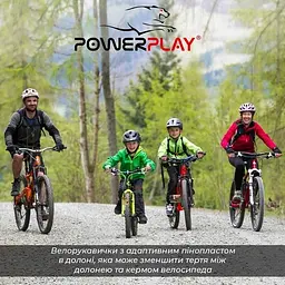 Велорукавиці PowerPlay 5281 A розмір XS зелений - мініатюра 5