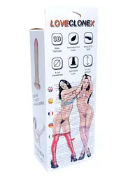 Фалоімітатор B - Series Real Bachus 7", 21 см (тілесний) - мініатюра 6